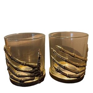 Halloween whiskey glasses